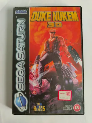 Duke nukem 3d + fifa 98 sega saturn PAL