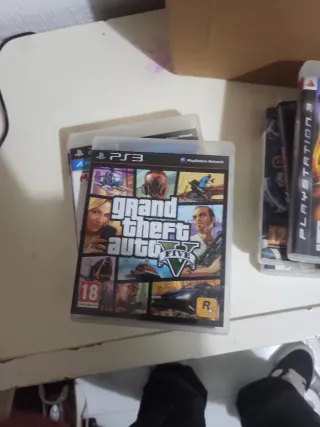 Lote 7 Juegos PS3: Assassin's Creed, GTA V, Naruto