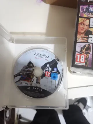 Lote 7 Juegos PS3: Assassin's Creed, GTA V, Naruto