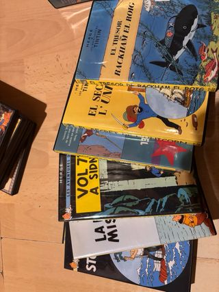 Colección DVD Tintín en Catalán