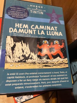 Colección DVD Tintín en Catalán