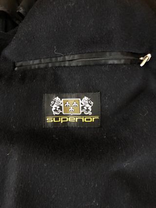 Cappotto Loden Uomo Nero, taglia 50