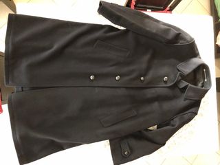 Cappotto Loden Uomo Nero, taglia 50