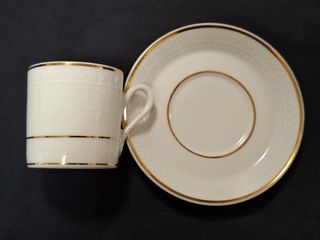 Servizio caffè Richard Ginori porcellana oro