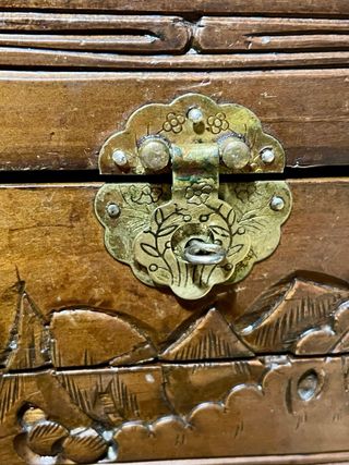 Joyero antiguo musical.