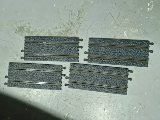 Scalextric - 4 Tramos Rectos TT