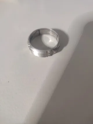 Anillo Atlanta Plata talla 28 hombre adulto