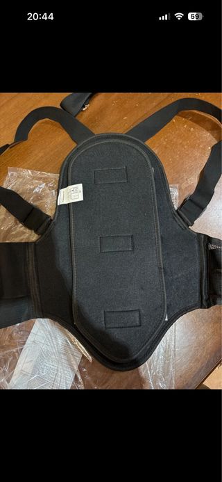 Espaldera protectora para moto