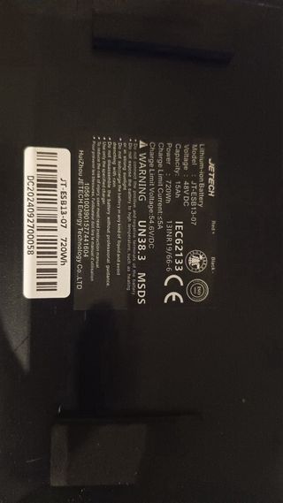 Batería Patinete Eléctrico 48V