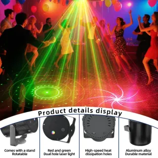 Efecto láser Mslitly para fiestas y discotecas