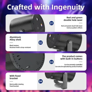 Efecto láser Mslitly para fiestas y discotecas