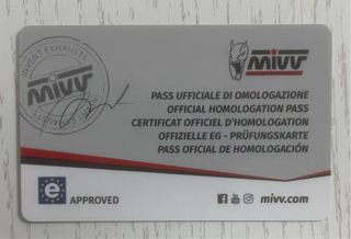 Silenciador MIVV Homologado BMW R 1150 GS