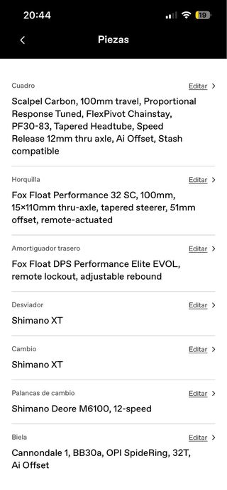 Bicicleta Montaña Cannondale Verde