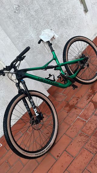 Bicicleta Montaña Cannondale Verde