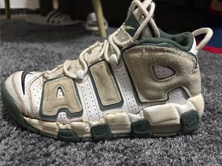 Nike Air More Uptempo 96 Verde Blanco