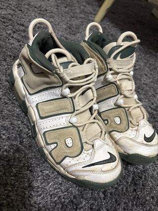 Nike Air More Uptempo 96 Verde Blanco