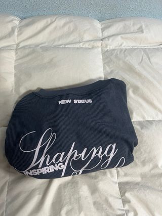 Jersey de manga larga azul marino