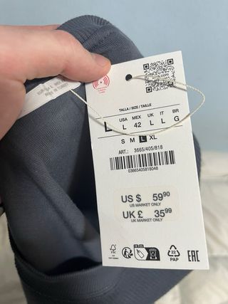 Jersey de manga larga azul marino