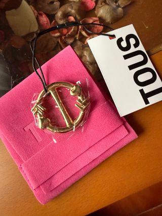 Anilla Tous pañuelo dorada