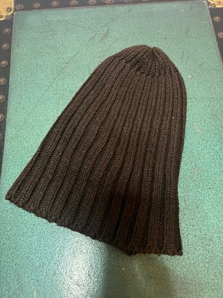 Berretto lana marrone