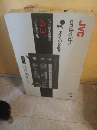 TV JVC 43 Android TV sin estrenar