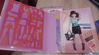 Libro de dibujo Top Model