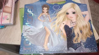 Libro de dibujo Top Model