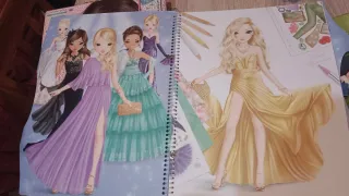 Libro de dibujo Top Model