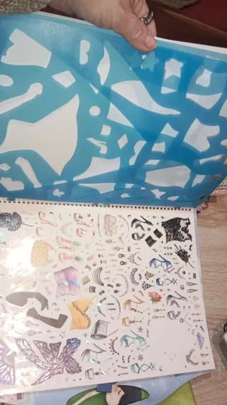 Libro de dibujo Top Model