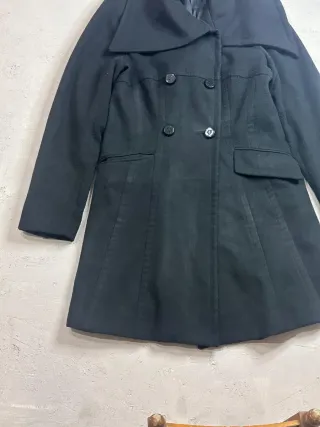 Cappotto nero Made in Italy Tg 44