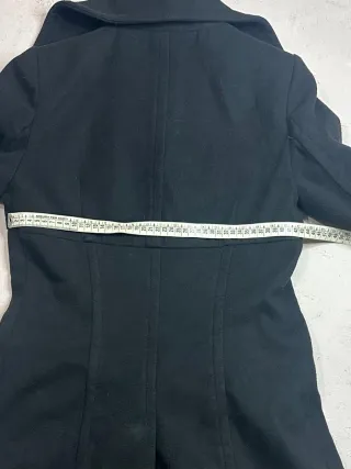 Cappotto nero Made in Italy Tg 44