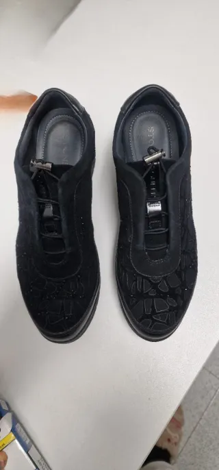 Zapatos Stonefly Negros Mujer