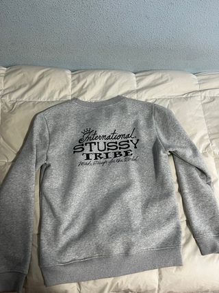 Sudadera Stussy Gris