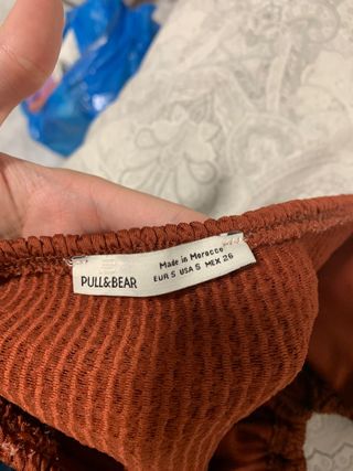 Top Pull&Bear marrón talla única
