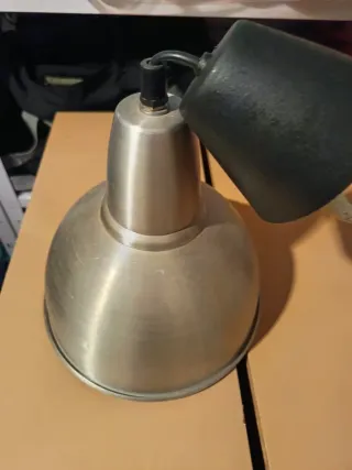 Lámpara Acero Inoxidable Negra