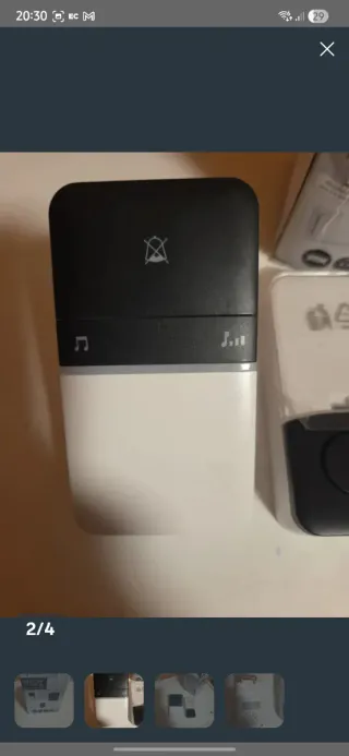 Timbre Inalámbrico Silvercrest Sin Pilas