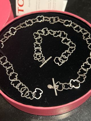 Collar y pulsera Tous Plata Modelo Carrusel