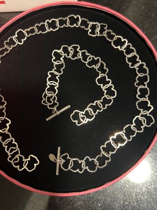 Collar y pulsera Tous Plata Modelo Carrusel