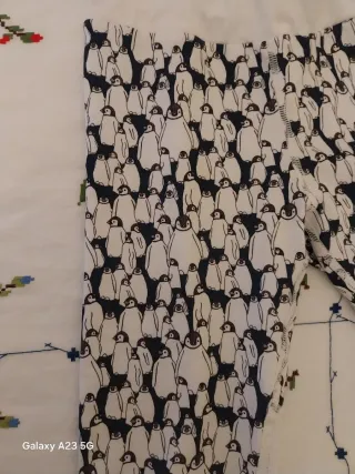 Pantalón térmico interior pingüinos