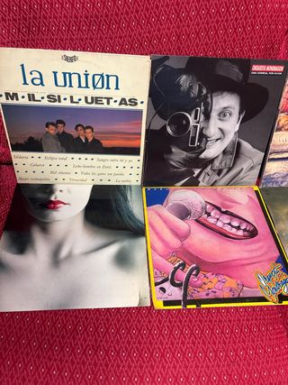 Lote 20 Vinilos LP Movida Pop Español