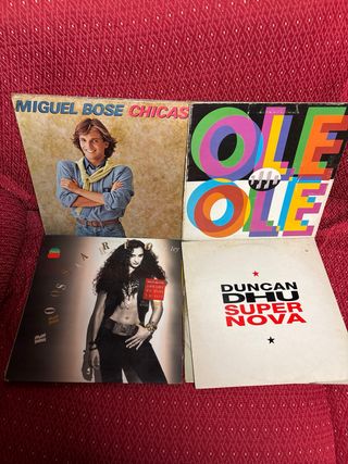 Lote 20 Vinilos LP Movida Pop Español
