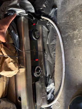 Plancha de gas profesional