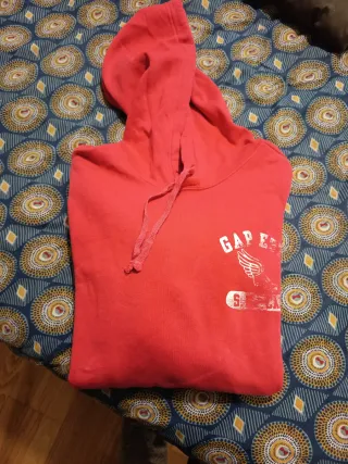 Sudadera GAP Roja con Logo
