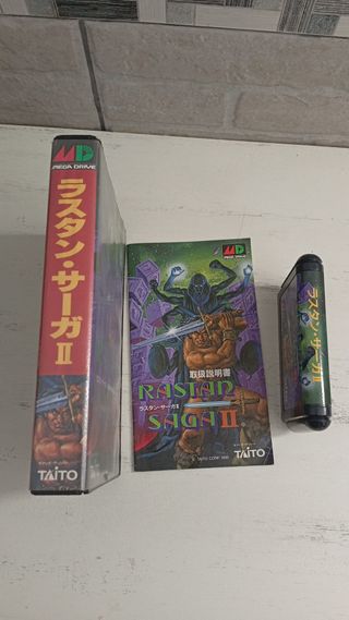 Rastan Saga II Mega Drive Taito Juego Completo