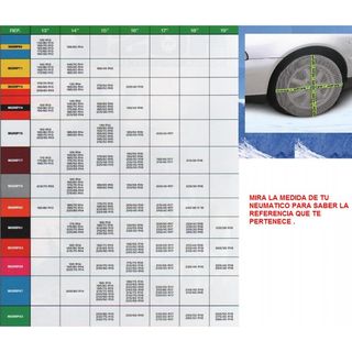 Fundas Nieve Multi Grip Talla 80