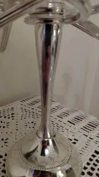 Coppia Candelabri 5 Bracci Made in England