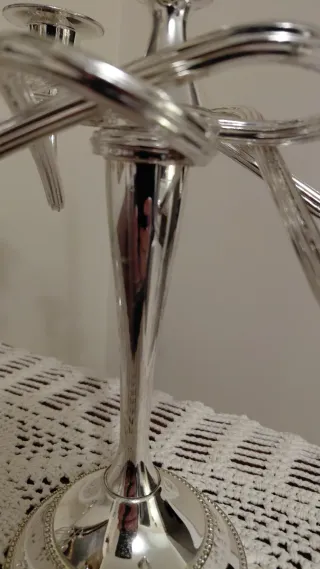 Coppia Candelabri 5 Bracci Made in England