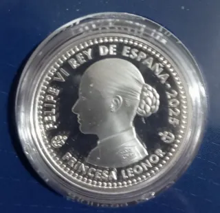 Carterita Moneda Plata 40€ Juan Sebastián Elcano