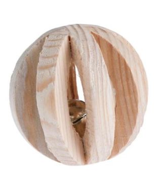 Juguete Roedores: Pelota de madera.