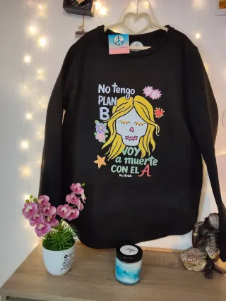 Sudadera Negra No tengo PLAN B